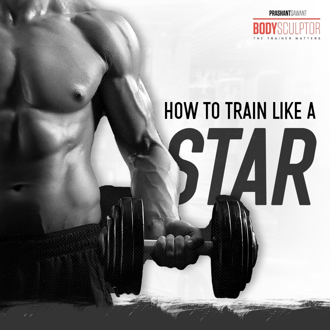 How to Train Like a Star Instagram post for Body Sculptor