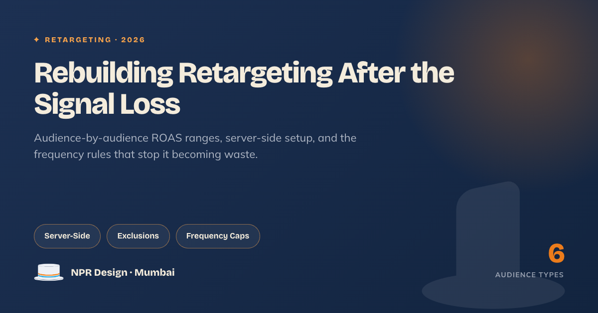 Rebuilding retargeting after the signal loss: 6 audience types, NPR Design